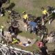Chute Tour du Pays Basque 2024 - 4e étape
