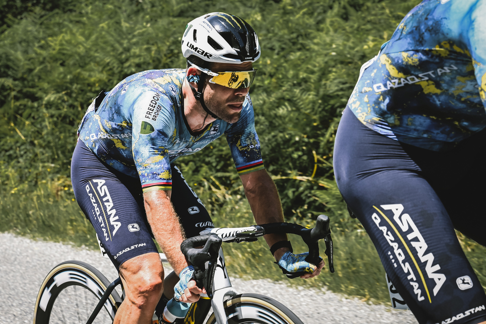 Mark Cavendish (Astana Qazaqstan Team) sur la 7e étape du Tour de France 2024 - Photo : ASO/Pauline Ballet