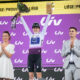 Puck Pieterse (Fenix-Deceuninck) porte le maillot blanc de meilleure jeune après la 4e étape du Tour de France Femmes 2024 - Photo : ASO/Charly Lopez