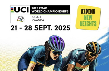 Affiche championnats du monde de cyclisme sur route 2025 - Kigali
