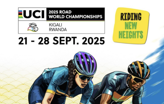 Affiche championnats du monde de cyclisme sur route 2025 - Kigali