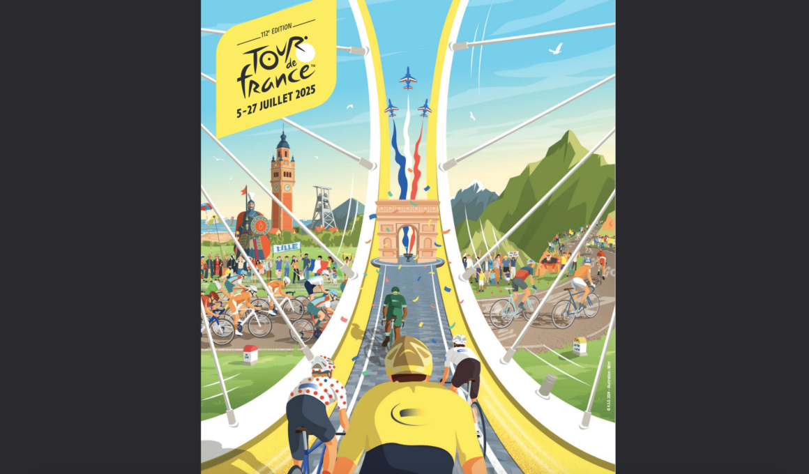 L'affiche du Tour de France 2025 - Photo : ASO