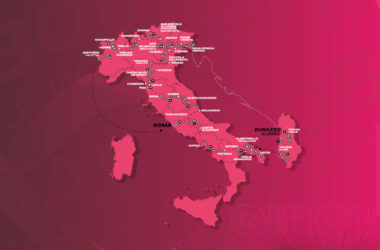 Carte générale - Tour d'Italie Giro 2025