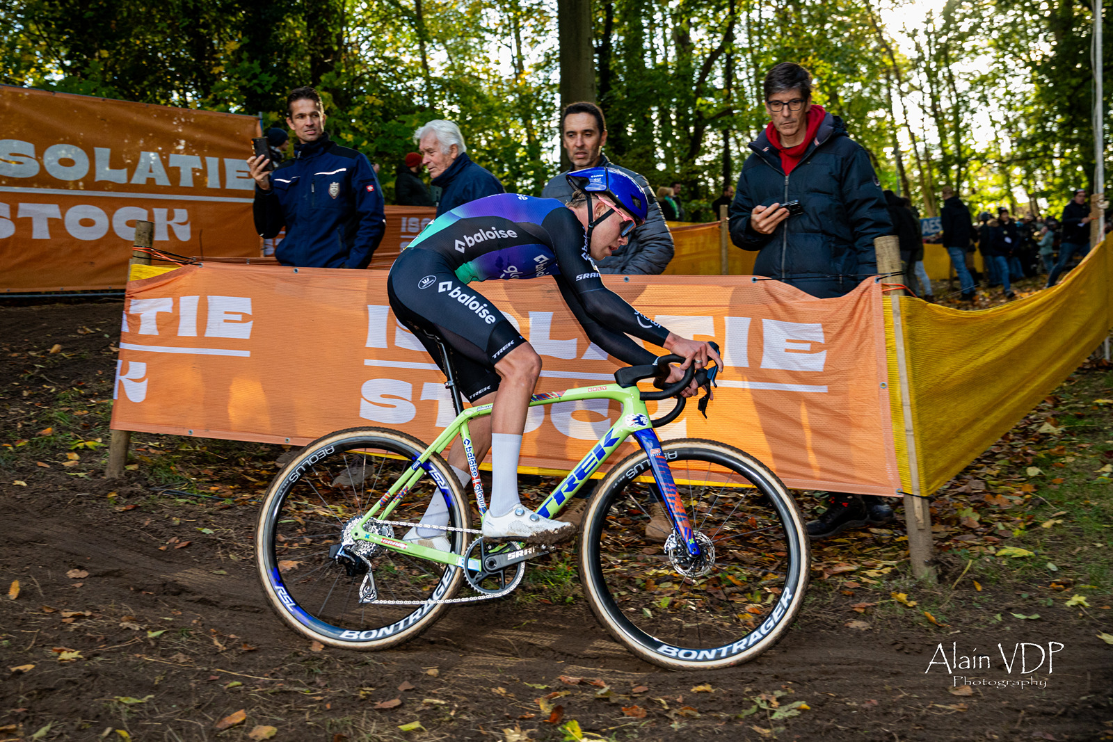 Le Néerlandais David Haverdings (Baloise Glowi Lions) lors du cyclo-cross d'Overijse, le 26 octobre 2025 - Photo : Alain Vandepontseele/Alain VDP Photography