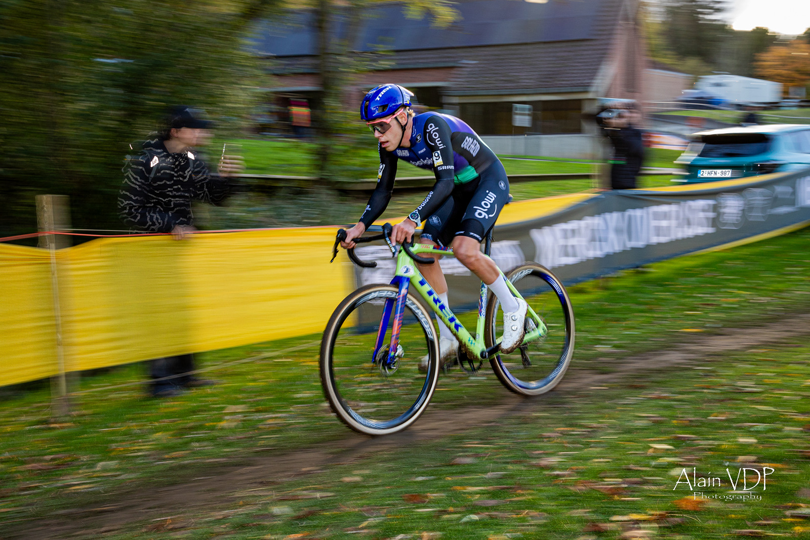 Le Néerlandais Pim Ronhaar (Baloise Glowi Lions) lors du cyclo-cross d'Overijse, le 26 octobre 2025 - Photo : Alain Vandepontseele/Alain VDP Photography