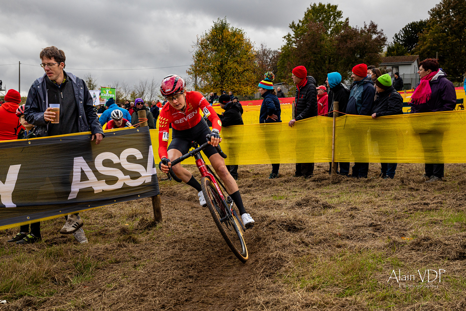 La Néerlandaise Aniek van Alphen (777 Racing) lors du cyclo-cross d'Overijse, le 26 octobre 2025 - Photo : Alain Vandepontseele/Alain VDP Photography
