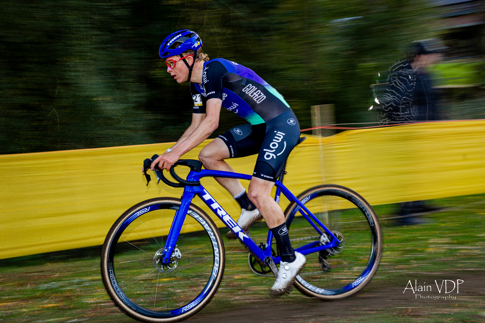 Le Néerlandais David Haverdings (Baloise Glowi Lions) lors du cyclo-cross d'Overijse, le 26 octobre 2025 - Photo : Alain Vandepontseele/Alain VDP Photography