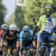 L'Érythéen Biniam Girmay (Intermarché-Wanty) gagne la 3e étape du Tour de France 2024, sur laquelle Arnaud De Lie (Lotto) termine 3e. - Photo : ASO/Charly Lopez