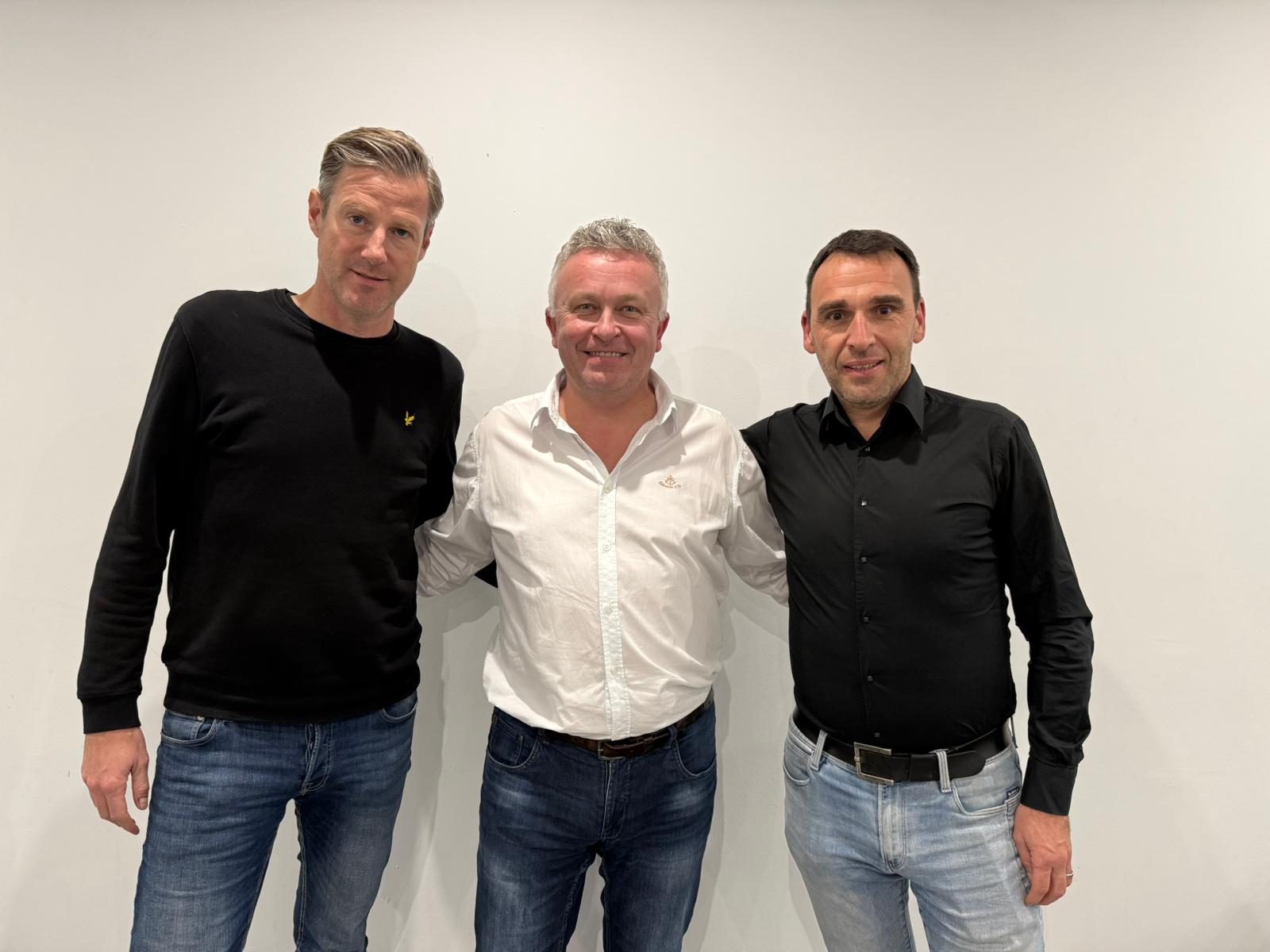 Aike Visbeek, Jean-François Bourlart et Kurt Van de Wouwer - Photo : Lotto-Intermarché