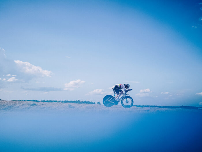 La championne du monde du contre-la-montre Marlen Reusser (Movistar) sur la 4e étape du Tour de France Femmes, le 4 août 2026 - Photo : ASO/Gaëtan Flamme